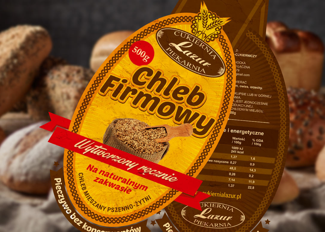 Realizacje amill.pl: Etykieta na chleb